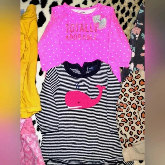 Sweatshirt Jacket Sweater Bundle in Baby Girls size 6-12 Months Cozy Warm Casual - Picture 3 of 5